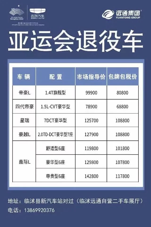 【遠(yuǎn)通精品二手車推薦】2.58萬起，超多車型任你選！#10960